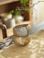 Eggform Ash-Fired Hand Cup