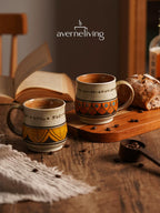 Mori Hearth Handpainted Stoneware Mug