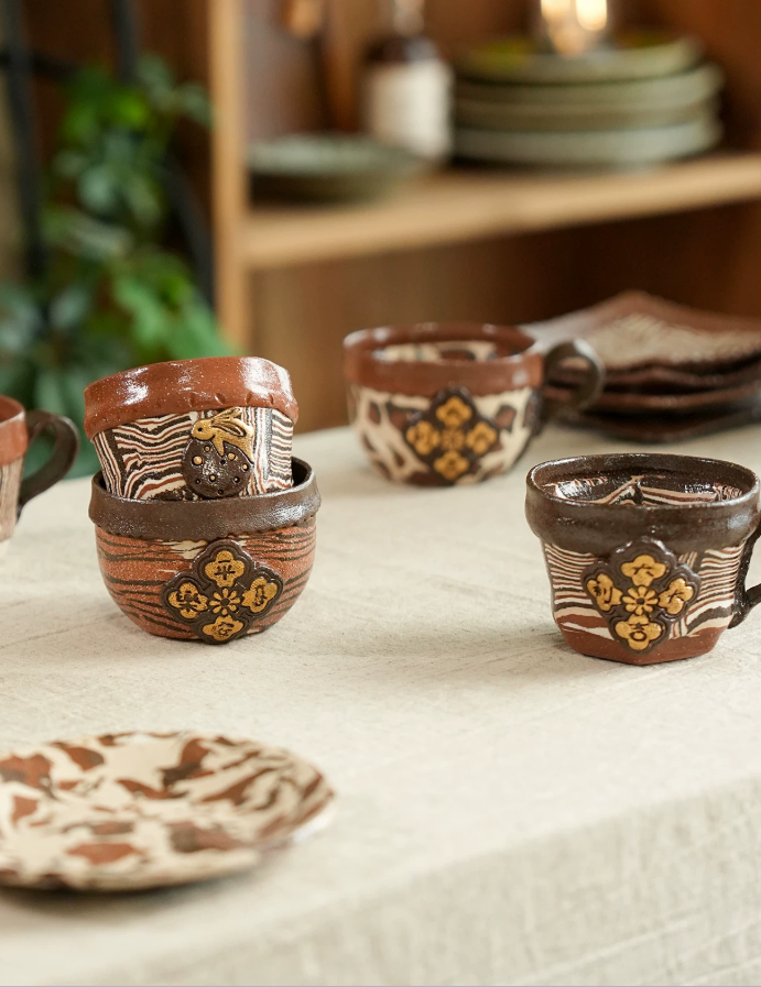 Zebraline Marbled Espresso Cup