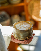Wabisora Textured Ceramic Coffee Cup