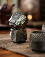 Kilnmark Carved Wood-Fired Tea Cup