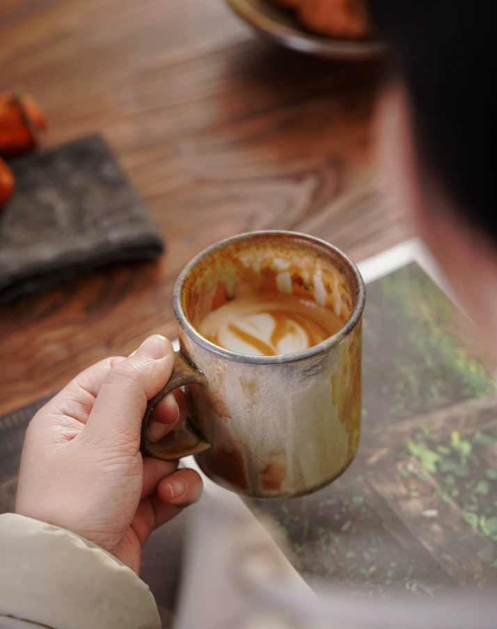 Roundvale Wood-Fired Handle Mug