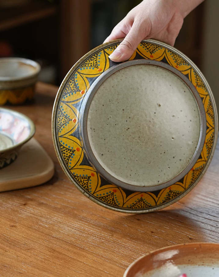 Meadowglaze Handpainted Dining Plate
