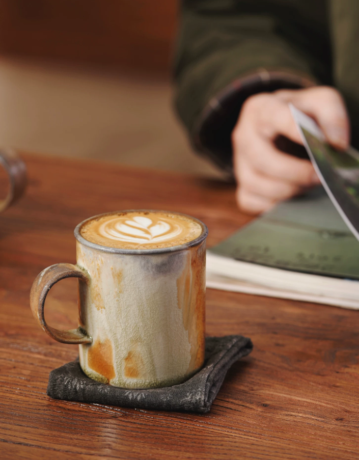 Roundvale Wood-Fired Handle Mug