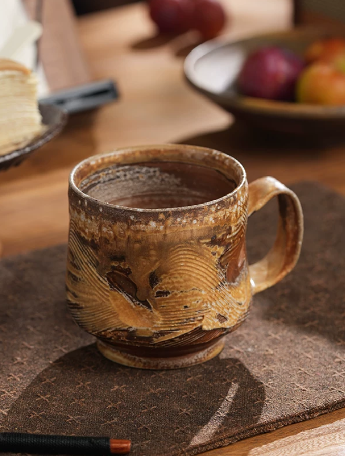 Ashcrest Rustic Ceramic Coffee Mug